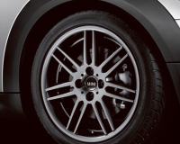 R99 - 17" Double Spoke Wheel Gray