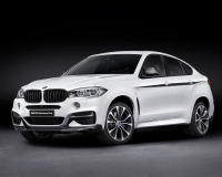 Передняя губа BMW Performance X6 F16 карбон