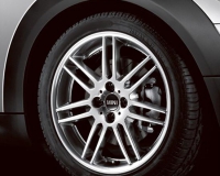 R99 - 17" Double Spoke Wheel Polished Or Silver