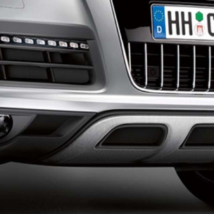 Накладка на бампер передний Audi Q7