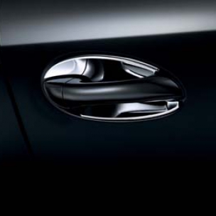 Хромированные накладки дверных ручек Mercedes-Benz