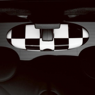 Interior Mirror Cover Checkered Flag