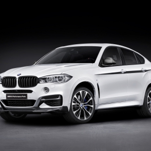 Передняя губа BMW Performance X6 F16 карбон