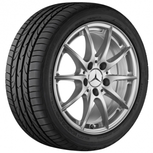 Литой диск с 5 двойными спицами R17, Mercedes-Benz M-класс W 164