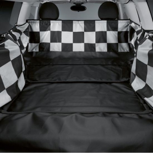 Protective Boot Space Cover Checkered Flag