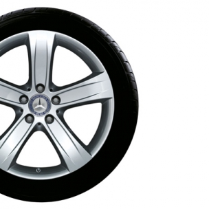 Литой диск с 5 спицами R18, Mercedes-Benz SL-класс R 230