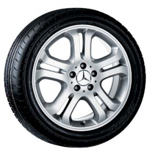 Литой диск с 5 спицами R18, Mercedes-Benz M-класс W 164