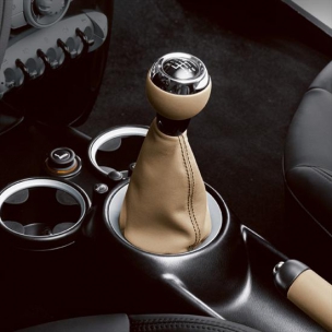 Leather Shift Knob And Gaiter