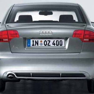 Диффузор заднего бампера Audi A4 (B7)