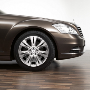 Литой диск с 7 сдвоенными спицами R18, Mercedes-Benz S-класс W 221